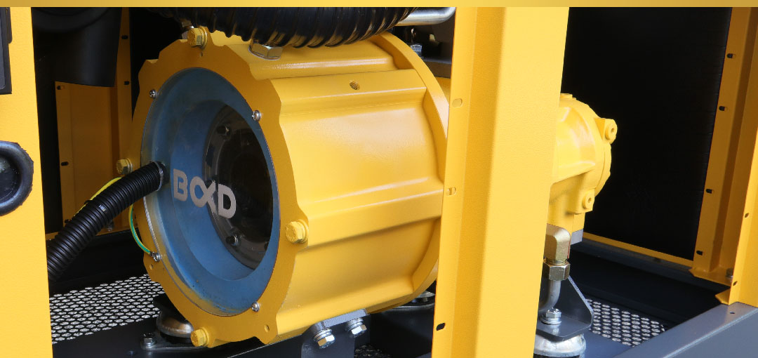 高效铝合金油冷电机